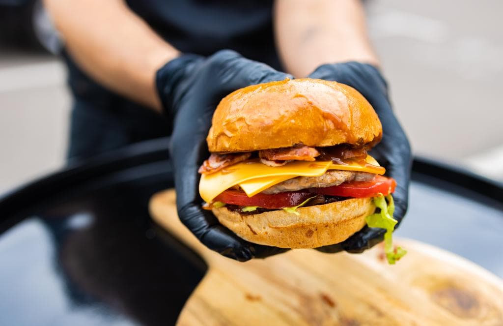 Hamburguesa Triple Queso