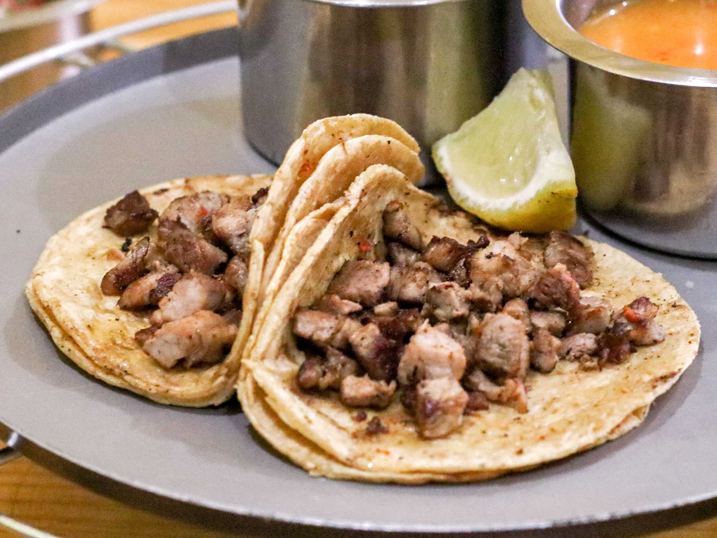 Orden Tacos de Bistec