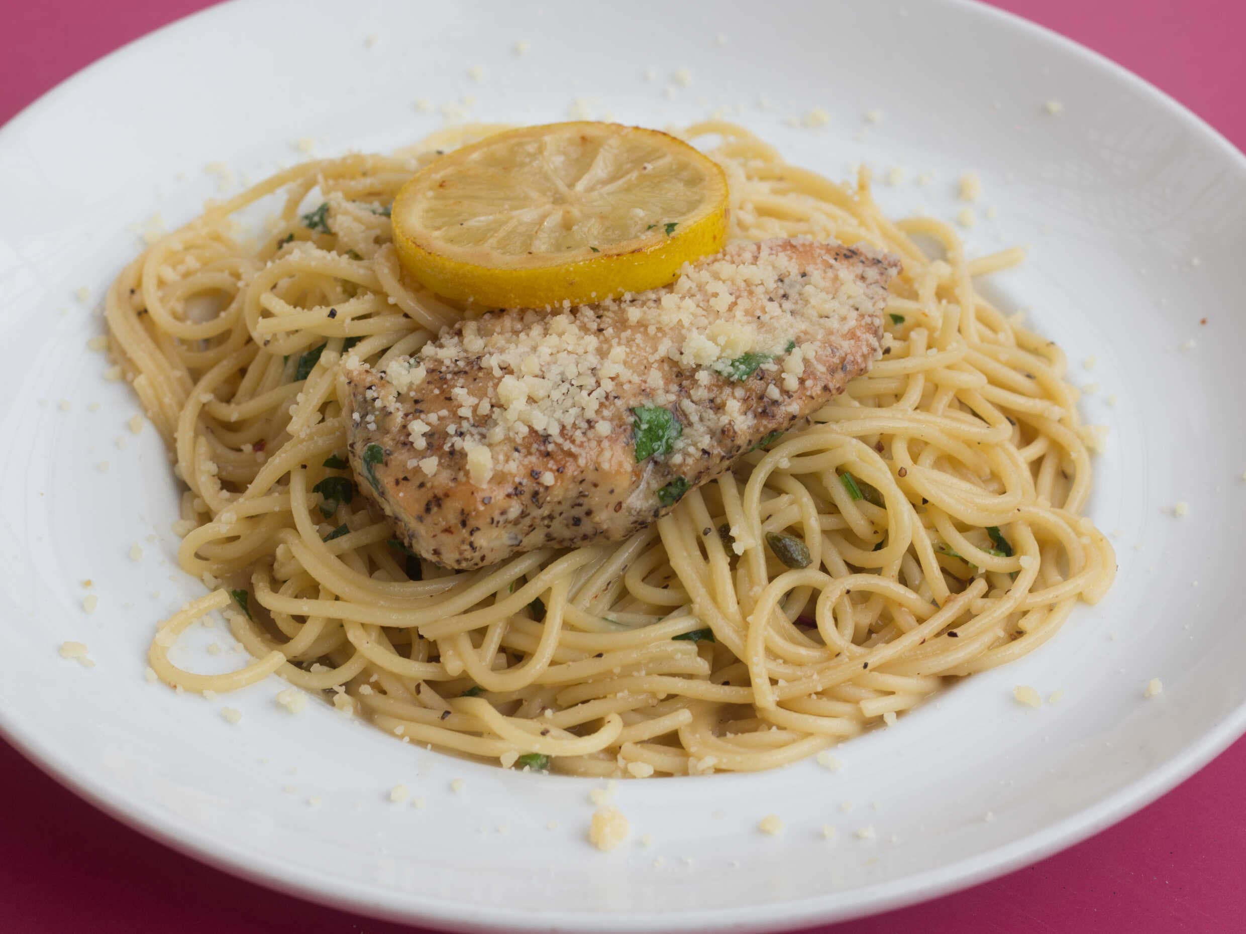 Pasta Pollo Parma