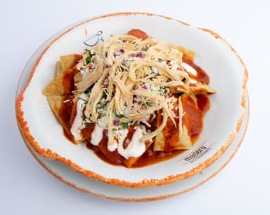 Chilaquiles con Pollo