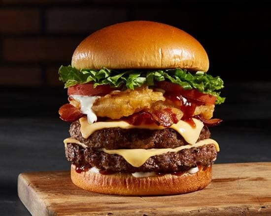 Double Time Square Burger