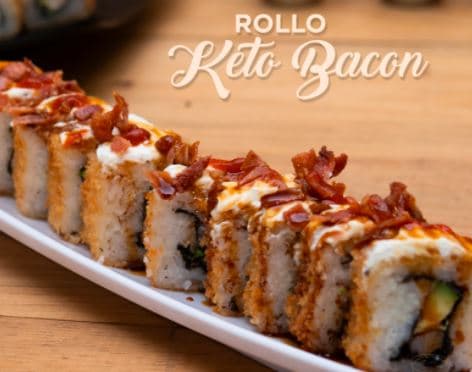 Rollo Keto bacon "Empanizado"