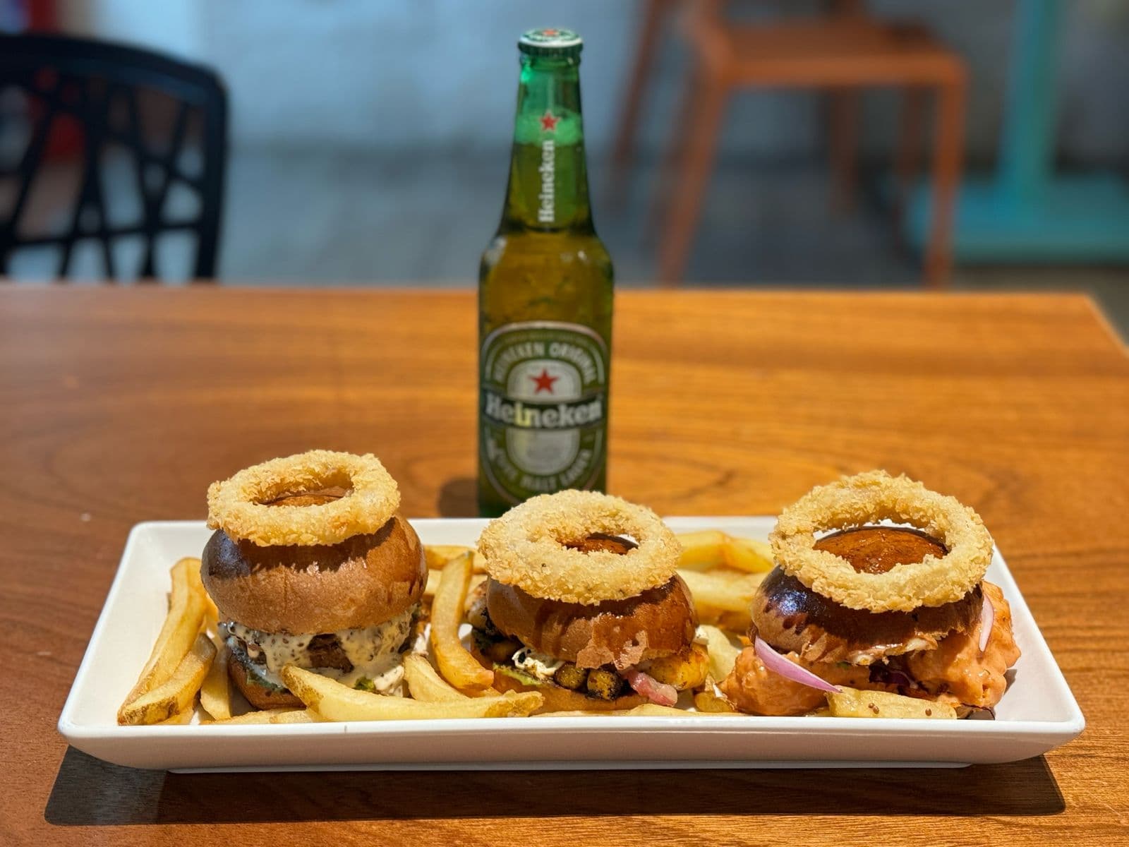 Trio de Hamburguesas