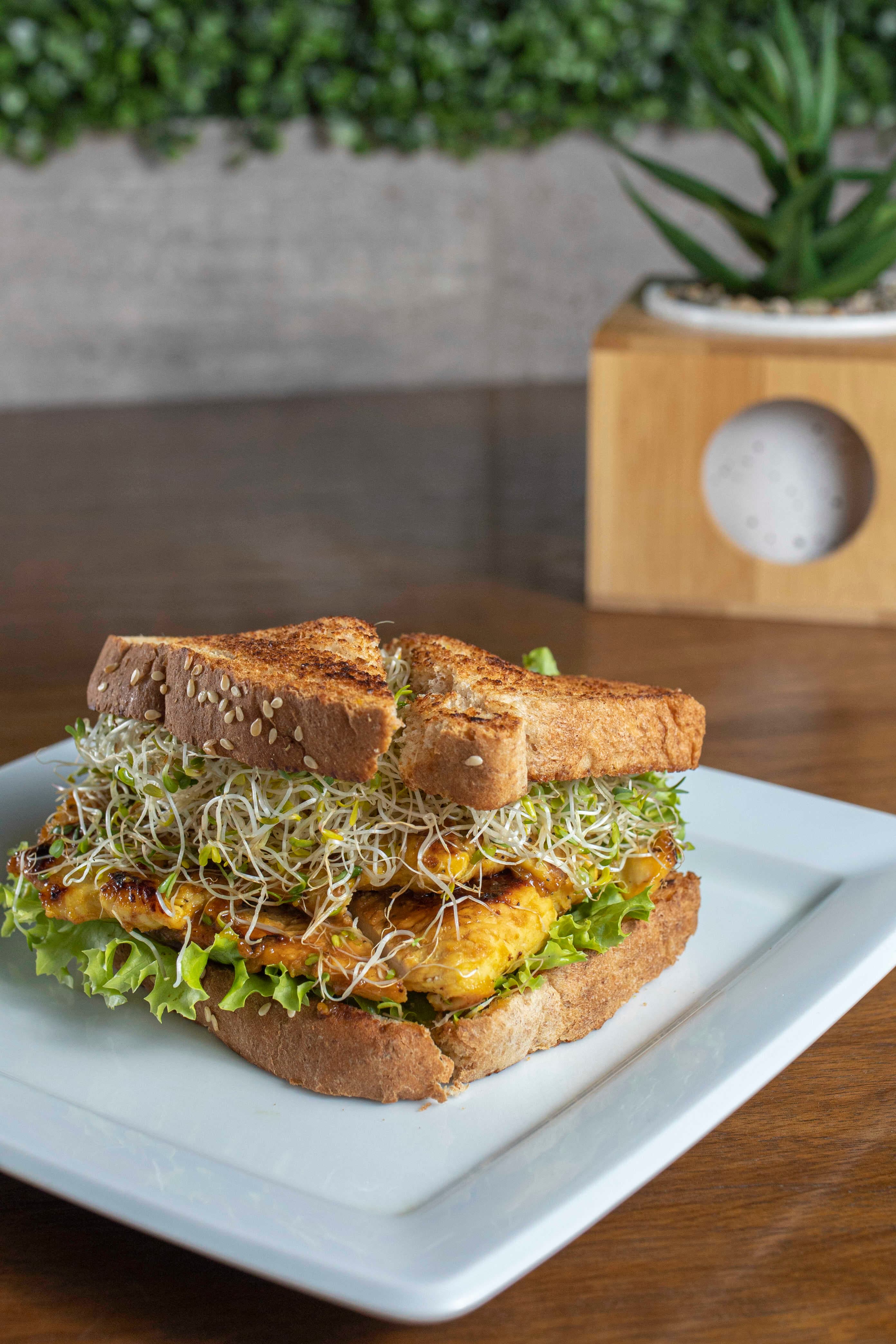 Sándwich Tuna Verde