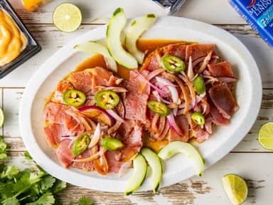 Tostada de Sashimi