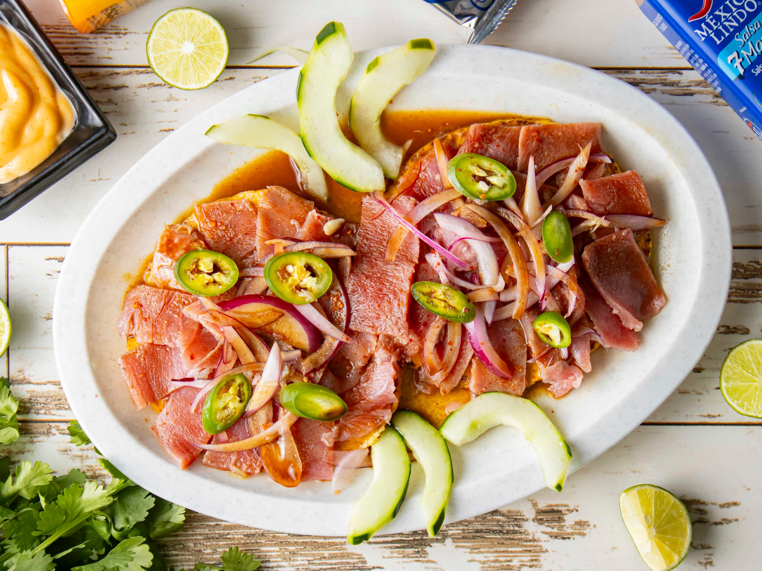 Tostada de Sashimi