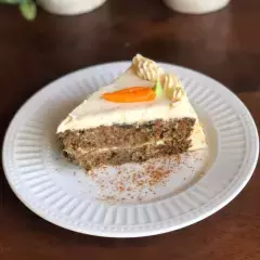 Rebanada Pastel de Zanahoria