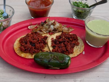 Taco de Chorizo