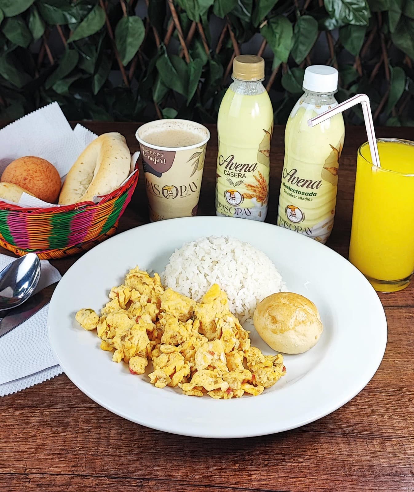 Combo Huevos Revueltos