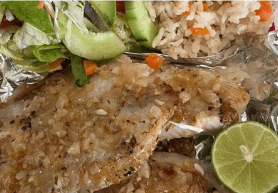 Filete de pescado al gusto