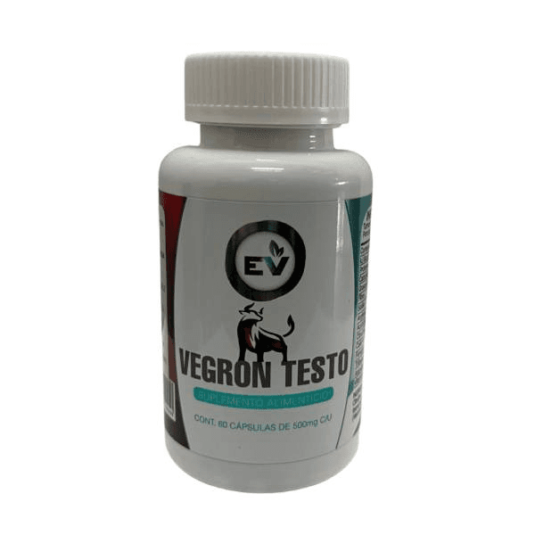 Vegron Testo de 500 mg 60 capsulas