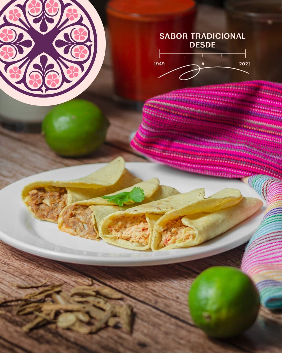 Tacos Suaves de Cabeza