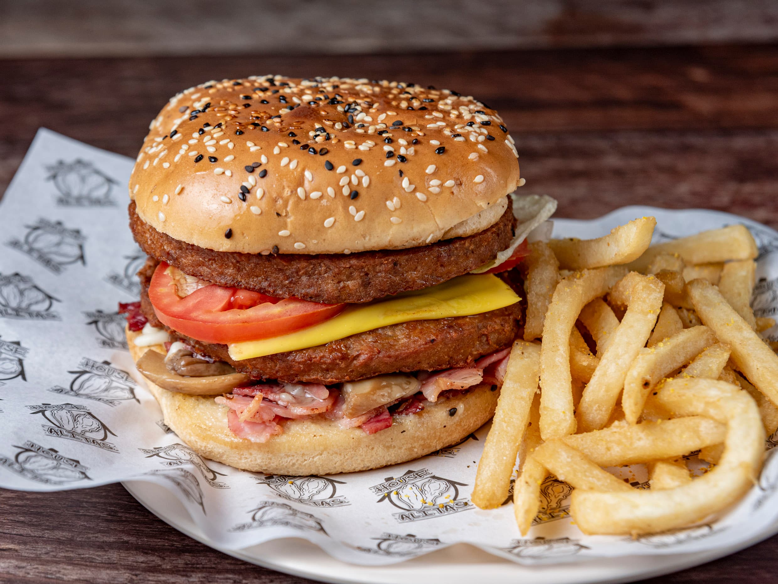 Hamburguesa Doble Carne