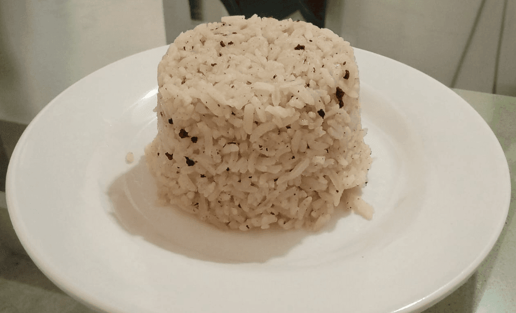 Porcion De Arroz Con Coco