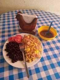 Huevos con Jamon