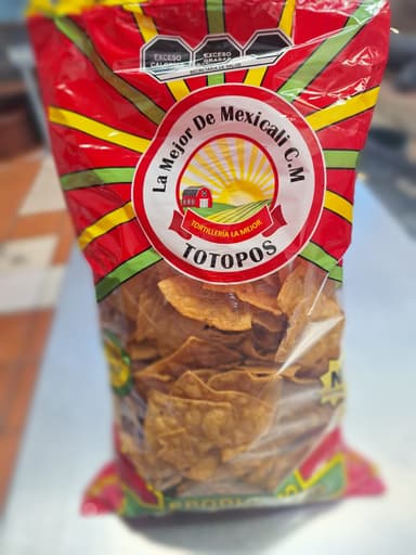 Totopos Bolsa de 500gr