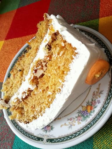 Rebanada Pastel Zanahoria