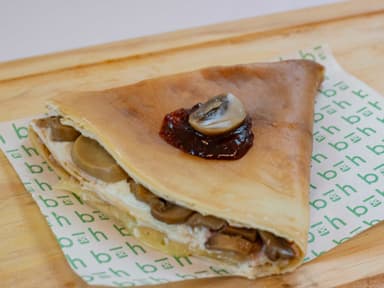 Crepa de Champiñones y Manchego