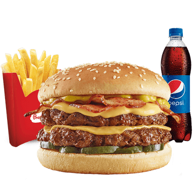 Combo Hamburguesa Americana