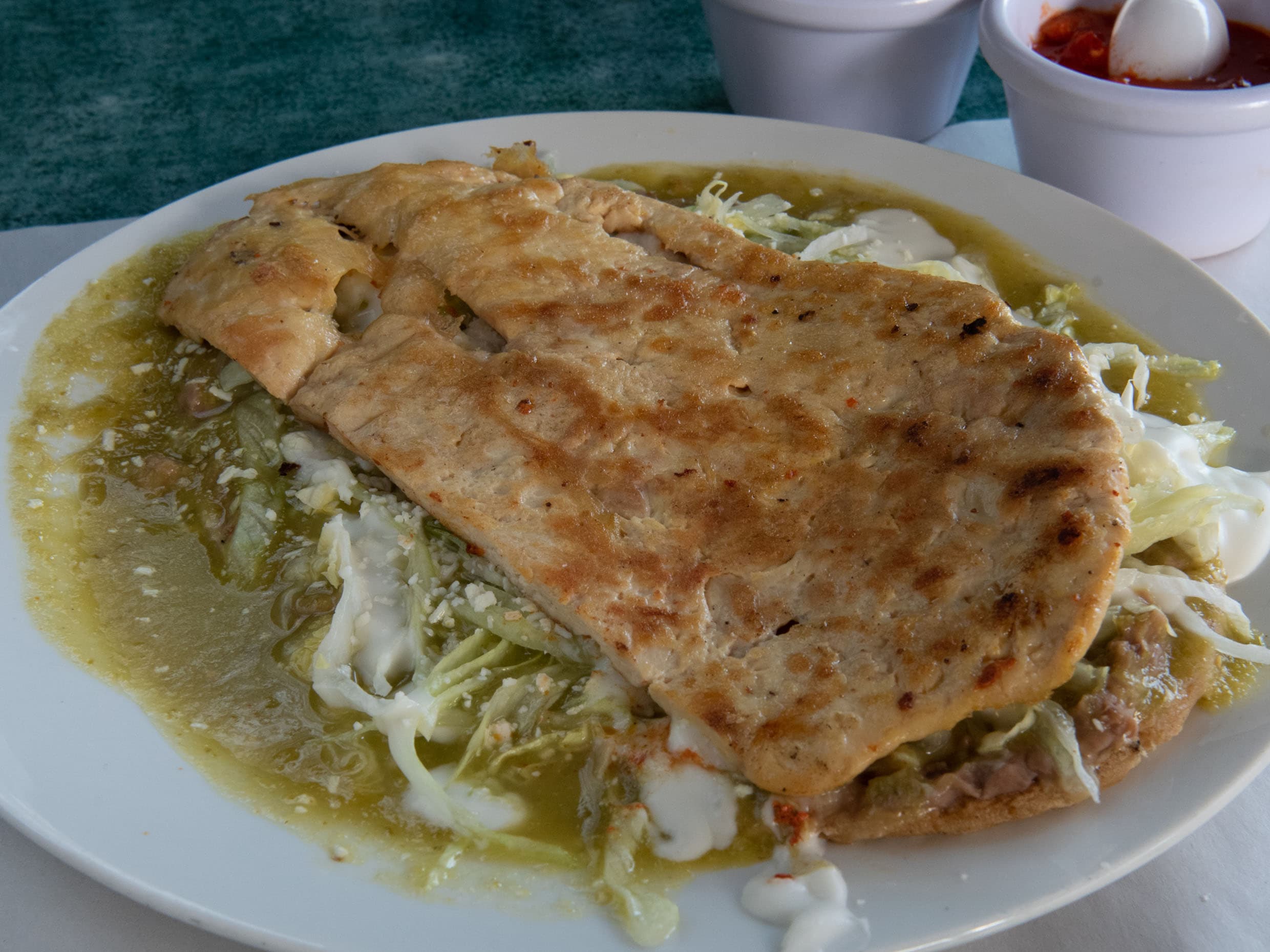 Huarache de Pechuga Asada