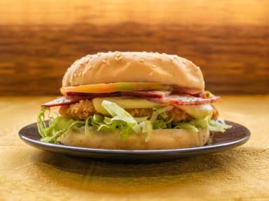 Hamburguesa Super Especial Pollo