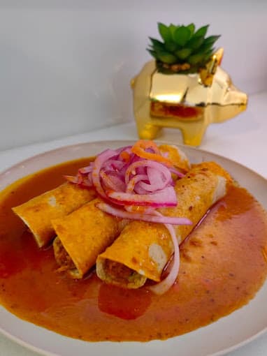 Taquito de Cochinita Ahogado