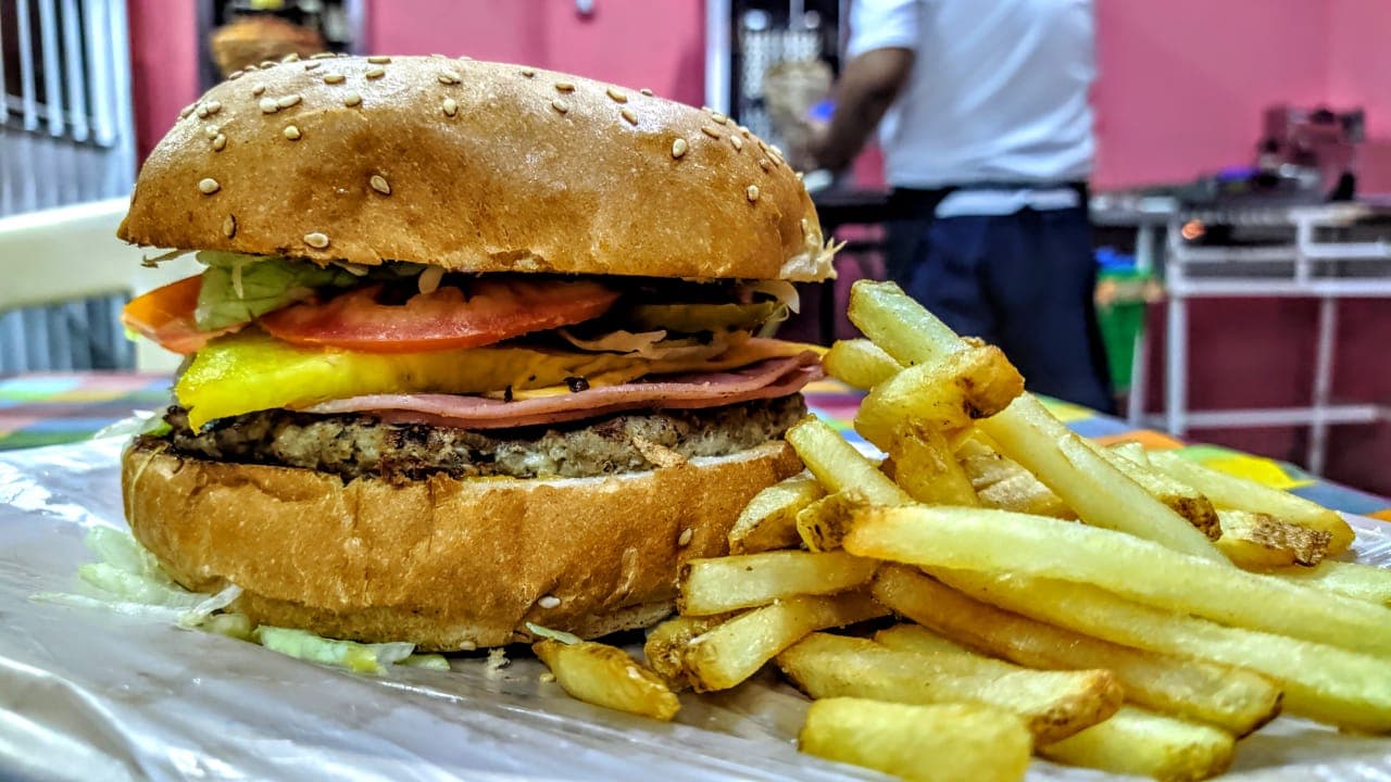 Hamburguesa Hawaiana