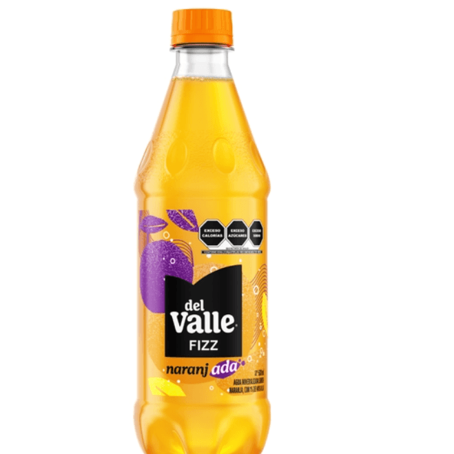 DEL VALLE FIZZ NARANJADA 600 ML PET