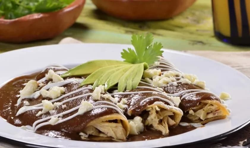 Enfrijoladas