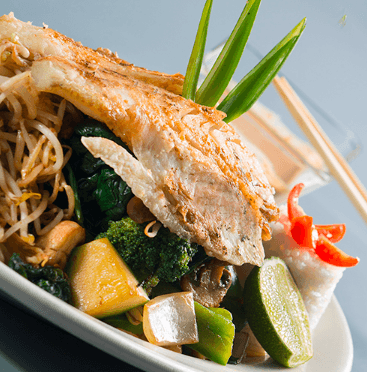 Teppanyakis de Pescado