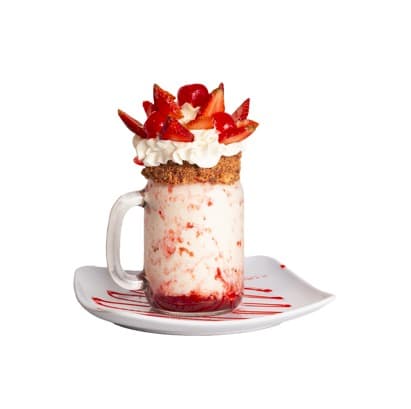 Helado con Frutas Frutos Rojos