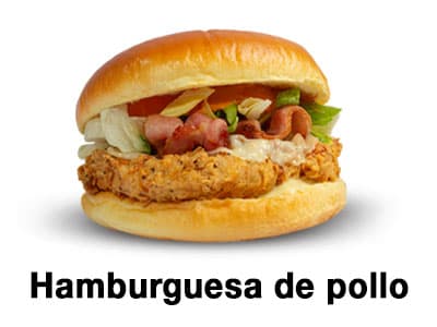 Hamburguesa de Pollo