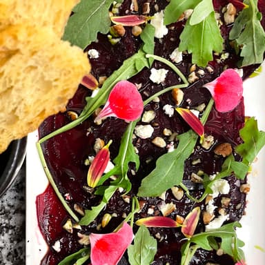 Carpaccio de Betabel