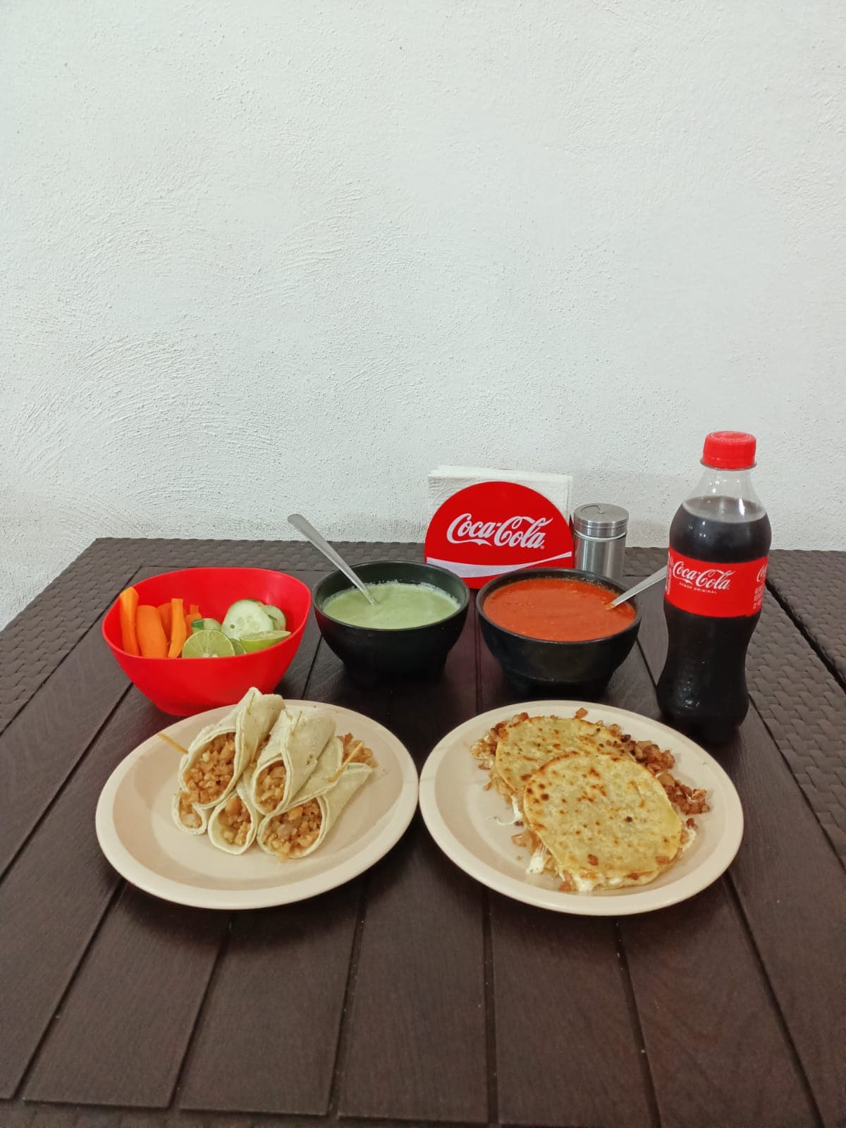Combo Coca Cola + Taco Y Agarron + Coca 400ml