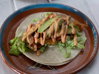 Taco de Chicharrón de Pescado