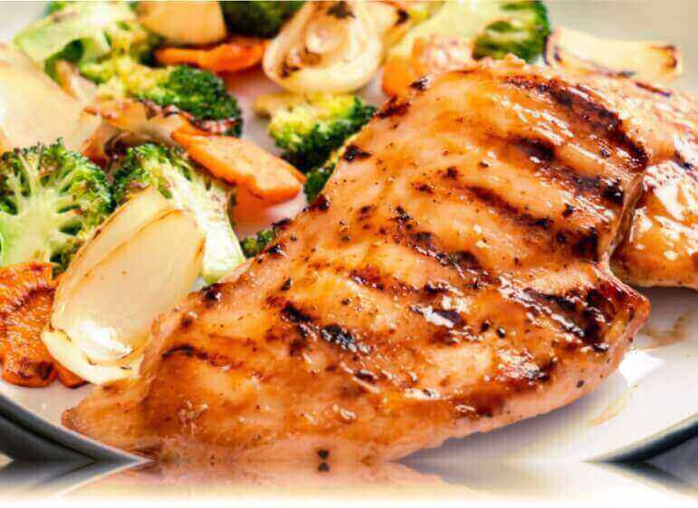 Casado con Pollo a la Plancha