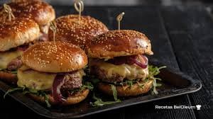 Hamburguesa de Res con Tocino