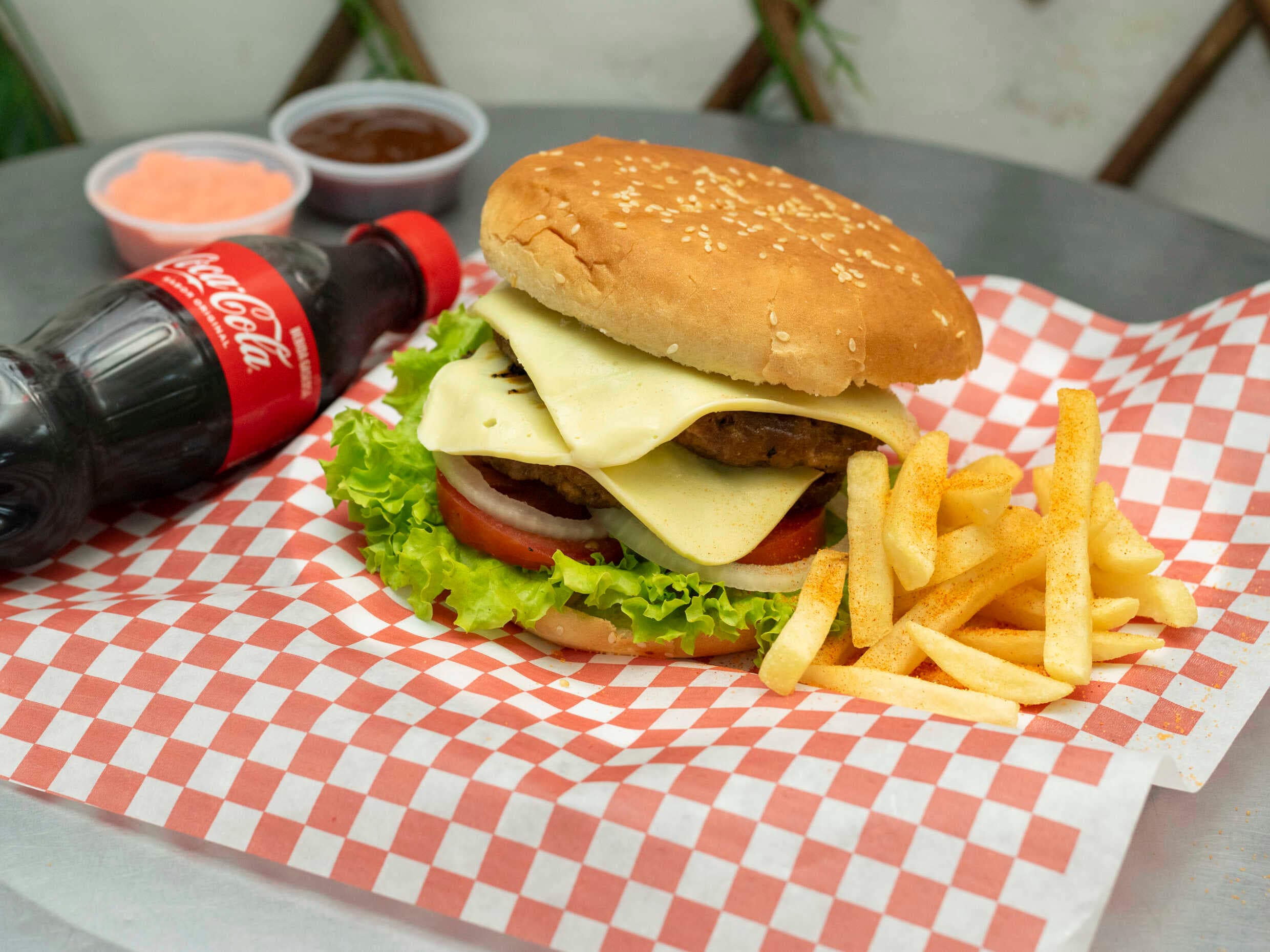 Combo Hamburguesa de Sencilla