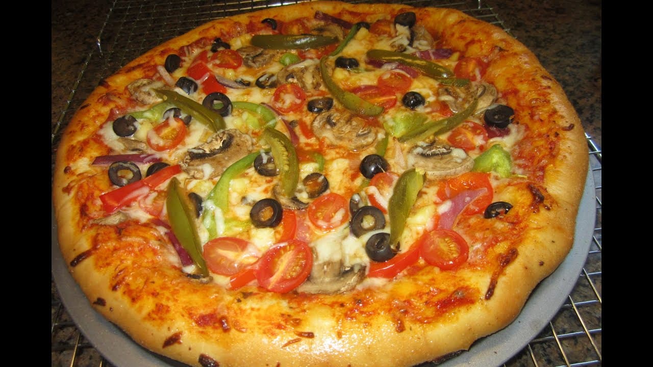 Pizza Vegetariana 6 porciones