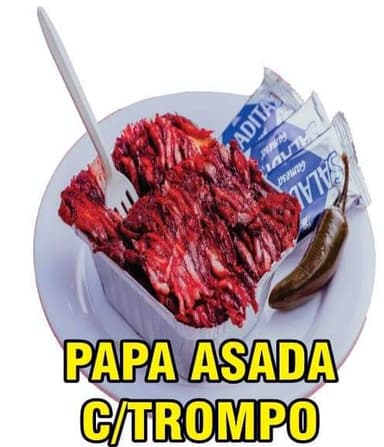 Papa con Trompo