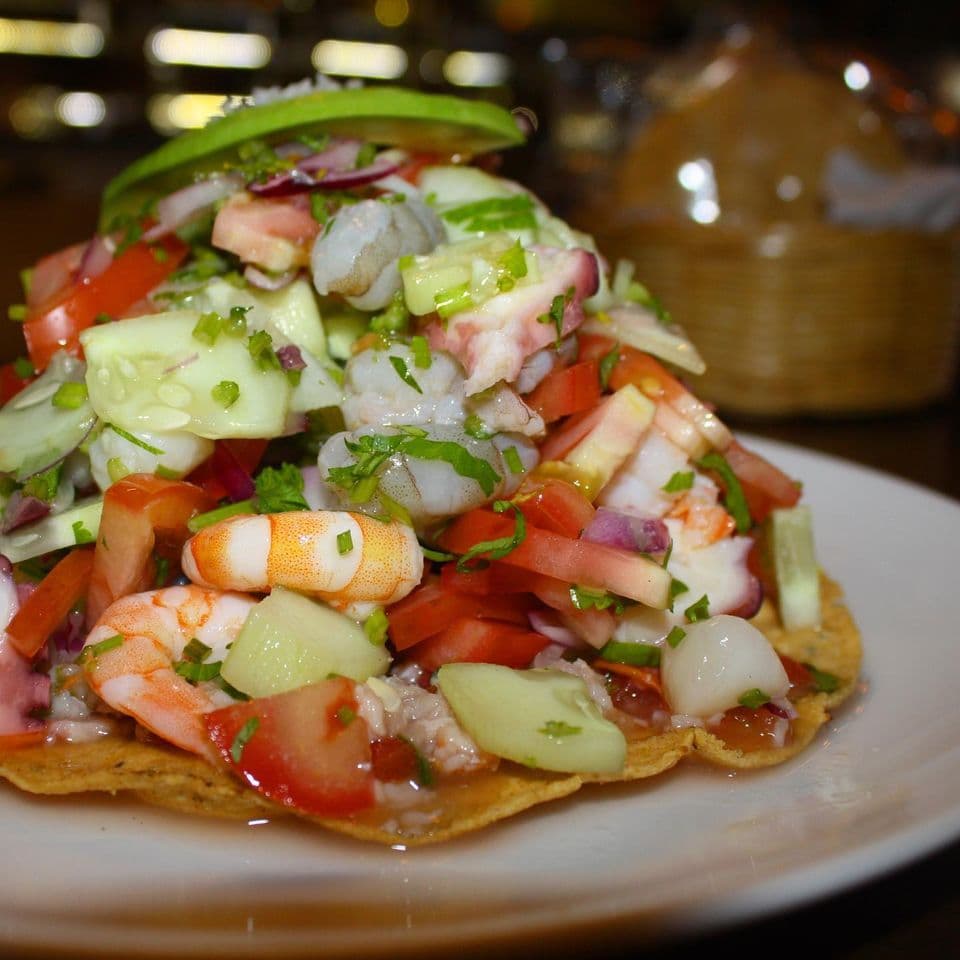 Tostada Cevichera