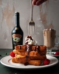 Waffle de Baileys