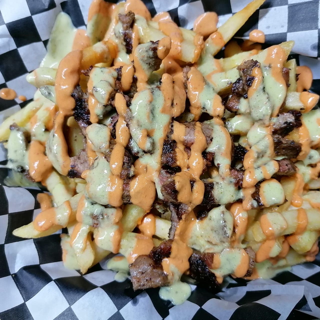 Papas con Sirloin