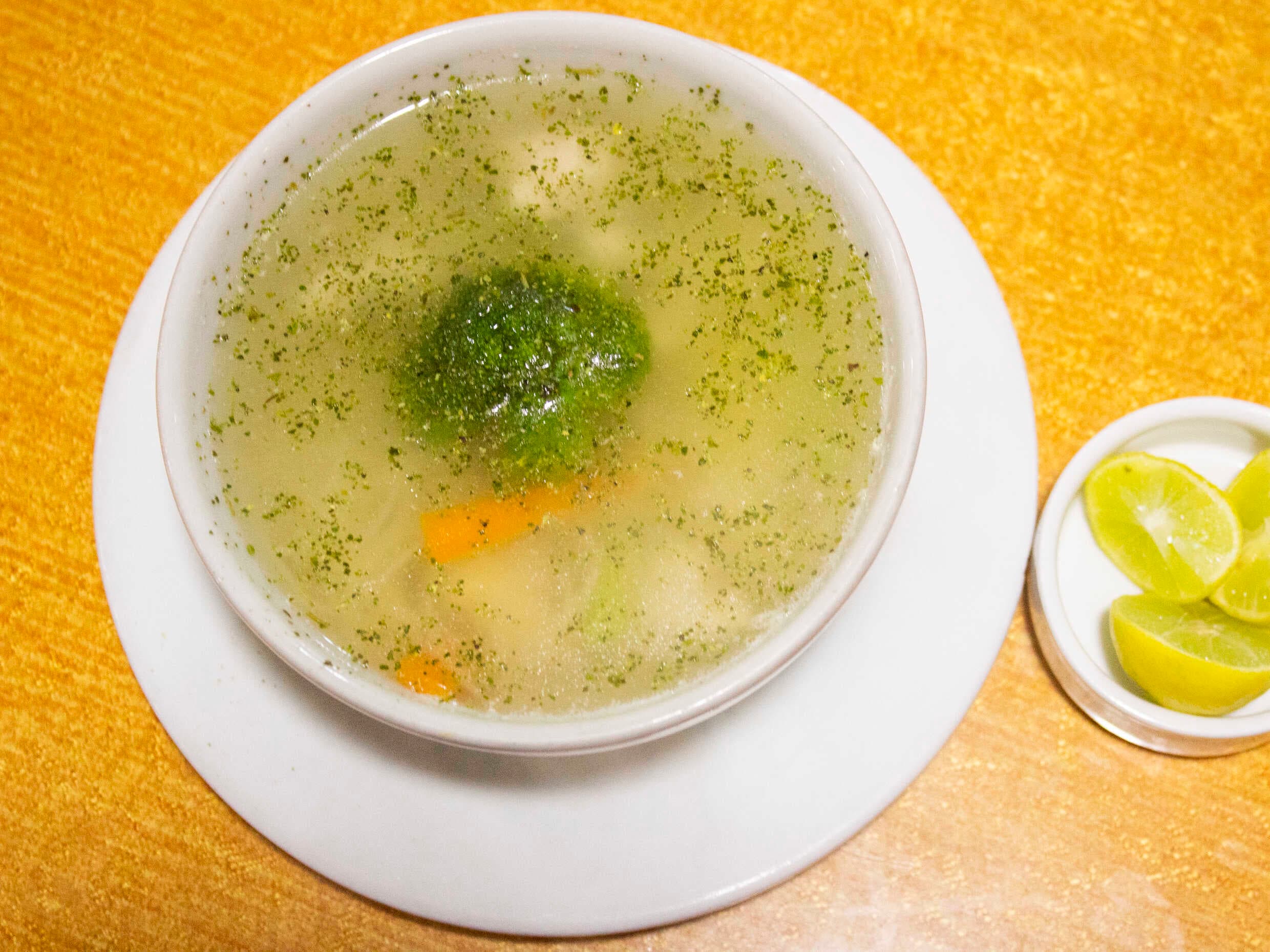 Sopa Dieta de Pollo