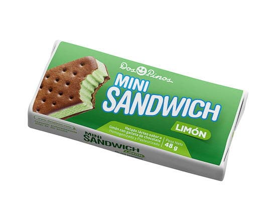 Helado Mini Sándwich Limón Dos Pinos 48 g