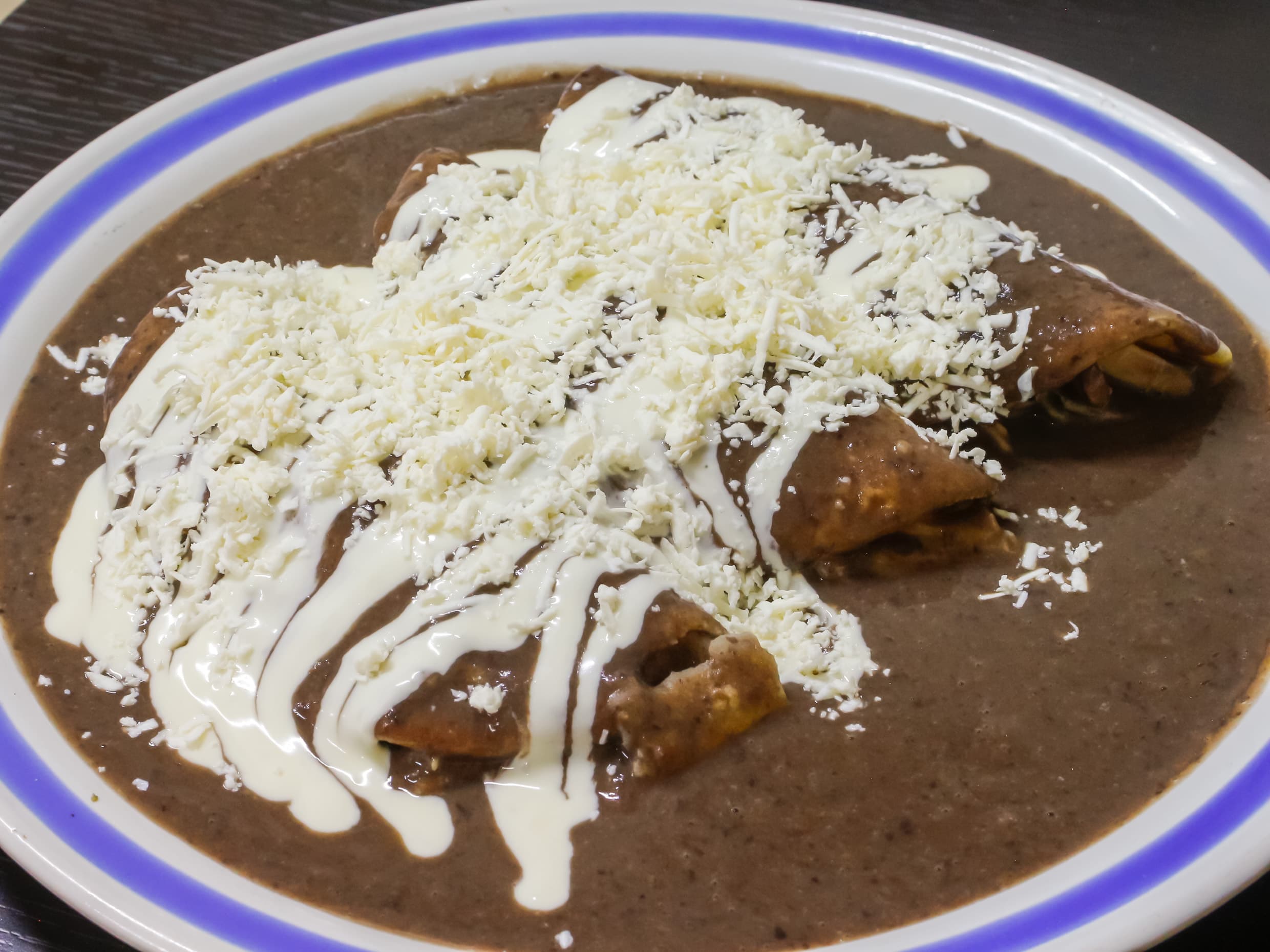 Enfrijoladas