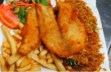 Cantones con Pescado Empanizado