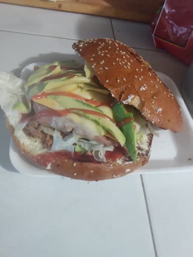 Hamburguesa sencilla