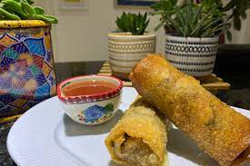 Taco Chino Con Salsa Agridulce