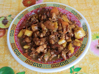 Pollo con Papas